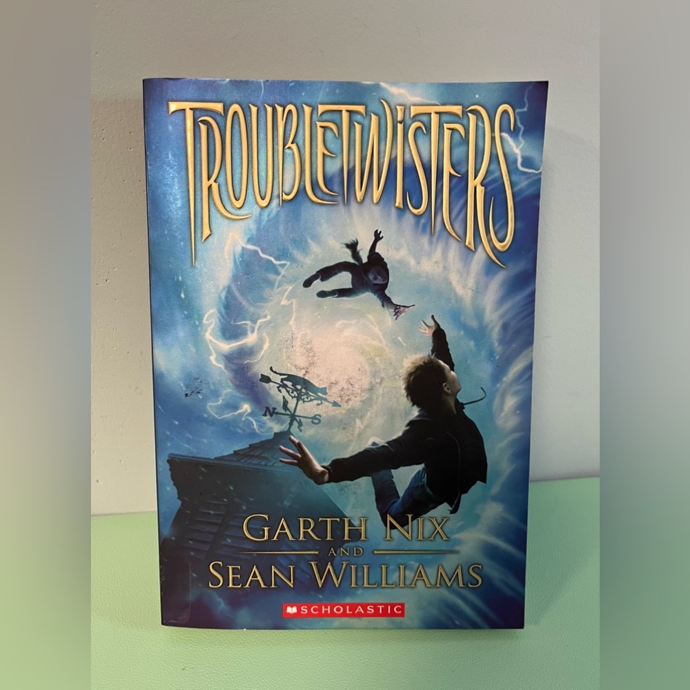 Scholastic Trouble Twisters Book, Garth Nix & Sean Williams, Reading Age 8+